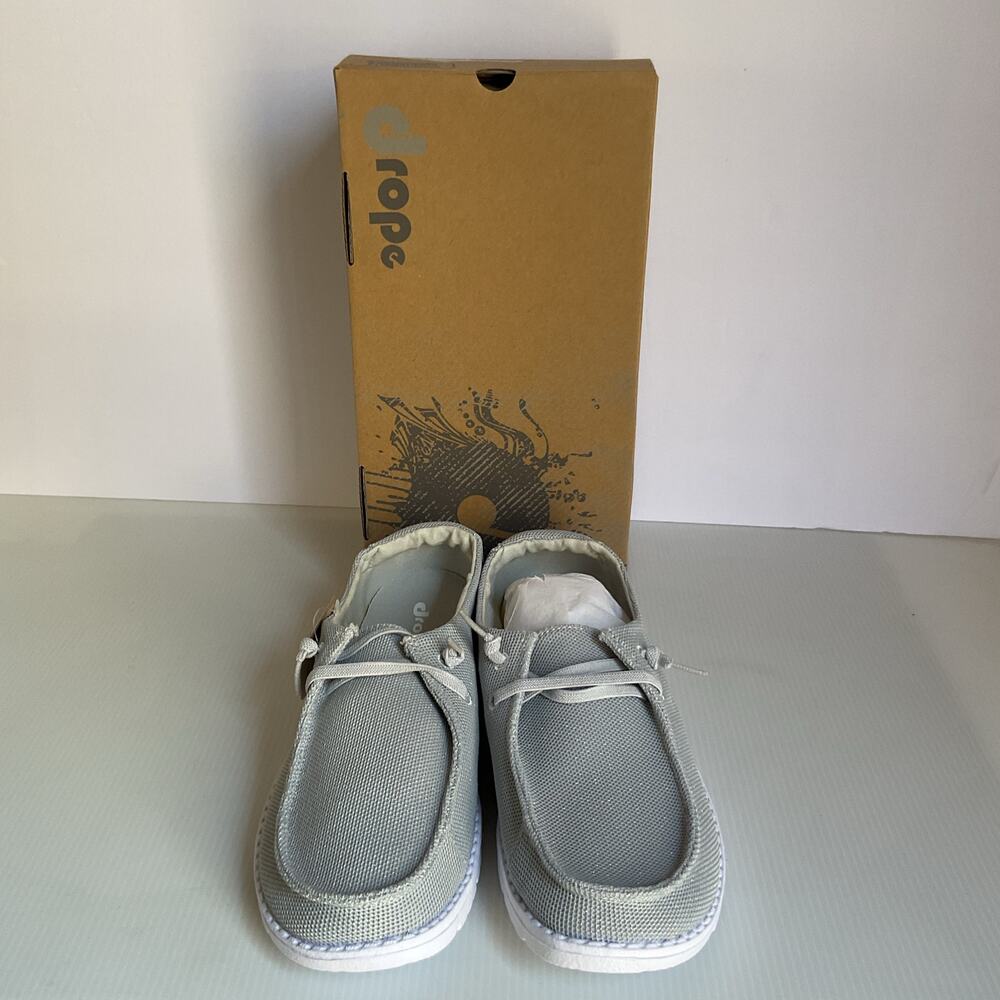 Drope Kate  Shoes Ice Grey Size 9M Men’s Lightweight Comfort Casual Loafers - Picture 6 of 11